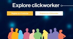 clickworker homepage